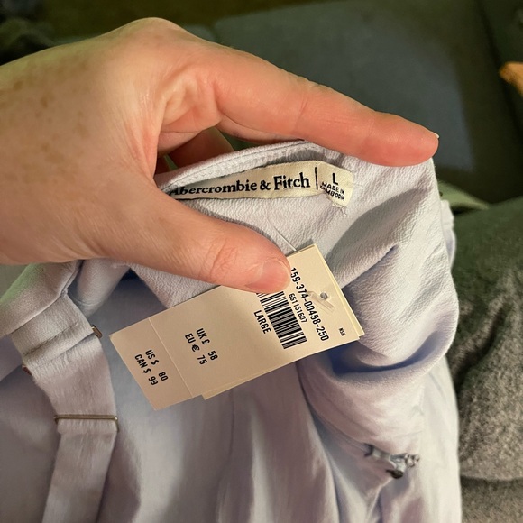 Abercrombie & Fitch Mila Dipped-Waist Mini Dress - Picture 6 of 6